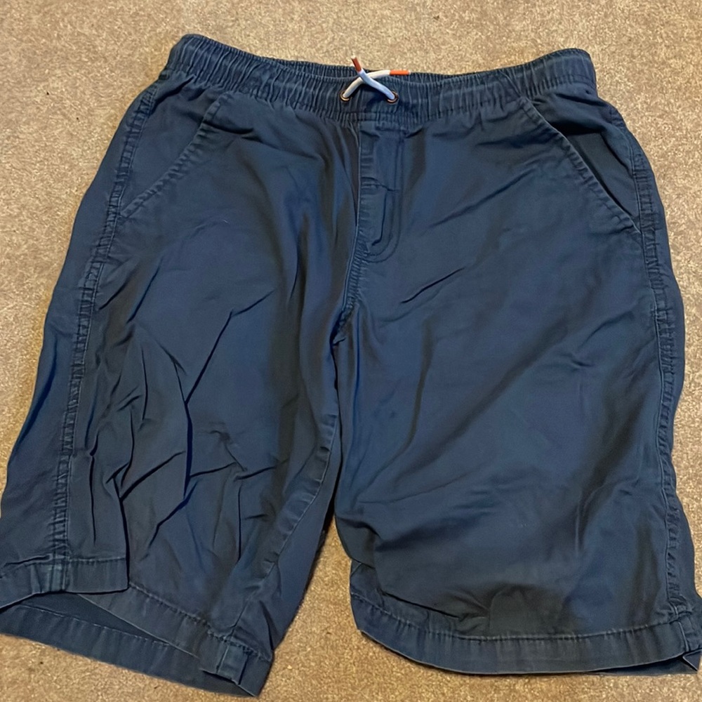 Dark blue cargo shorts